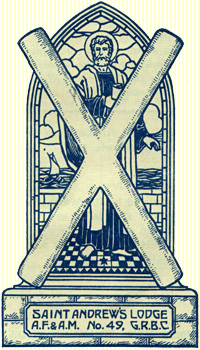 St. Andrew's Lodge, No. 49 logo